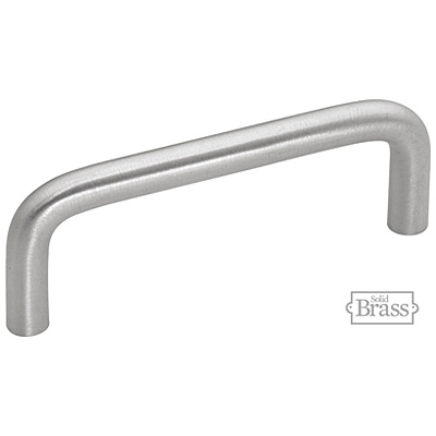 Keeler PW353-26D Wire Pulls Collection Pull 3 Inch Center to Center Satin Chrome Finish